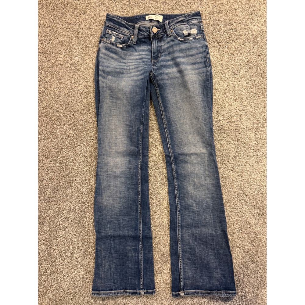 BKE Women's Blue Boot Cut Jeans